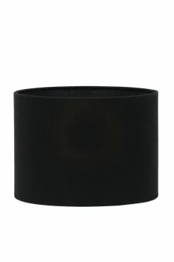 Light en Living Lampenkap cilinder 30-30-21 cm LIVIGNO zwart