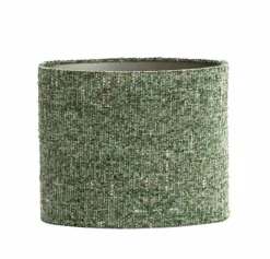Light en Living Lampenkap ovaal recht smal 30-15-25 cm OSIRE groen