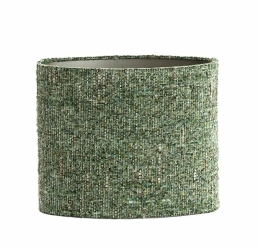 Light en Living Lampenkap ovaal recht smal 30-15-25 cm OSIRE groen