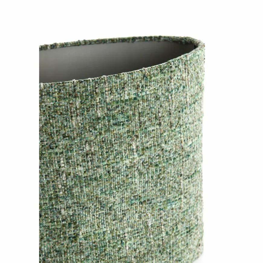 Light en Living Lampenkap ovaal recht smal 30-15-25 cm OSIRE groen