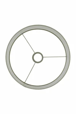 Light en Living Lampenkap cilinder 25-25-30 cm BRESKA parel wit