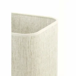 Light en Living Lampenkap vierkant rond hoog 25-25-30 cm BRESKA parel wit