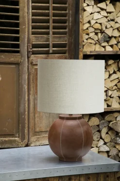 Light en Living Lampenkap cilinder 40-40-30 cm LIVIGNO eiwit