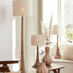 Light en Living Lampenkap cilinder 40-40-30 cm BRESKA parel wit