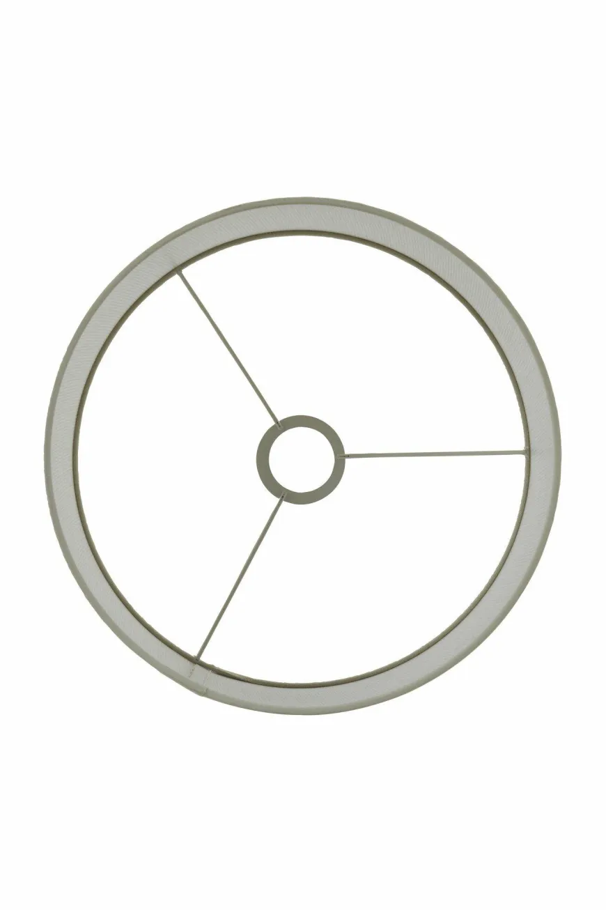 Light en Living Lampenkap cilinder 40-40-30 cm BRESKA parel wit