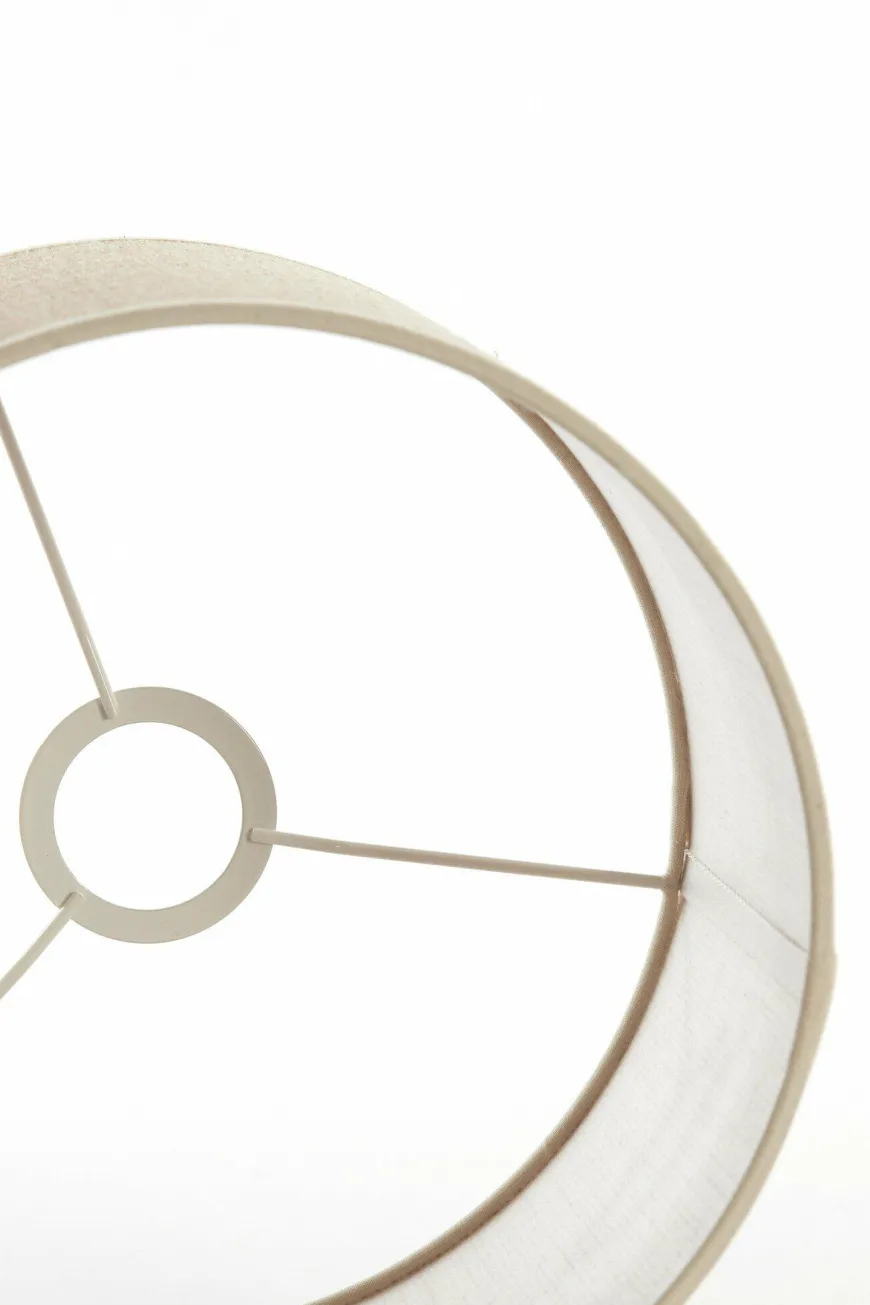 Light en Living Lampenkap cilinder 25-25-18 cm SENDAI zand