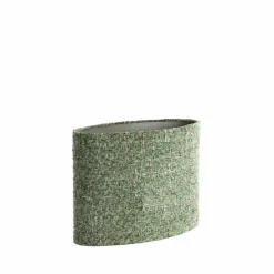 Light en Living Lampenkap ovaal recht smal 45-21-32 cm OSIRE groen