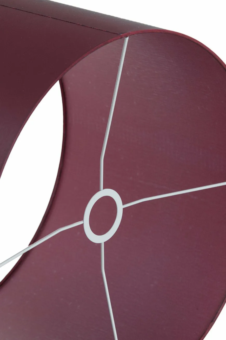 Light en Living Lampenkap rond 40x40x30 cm IMANI bordeaux