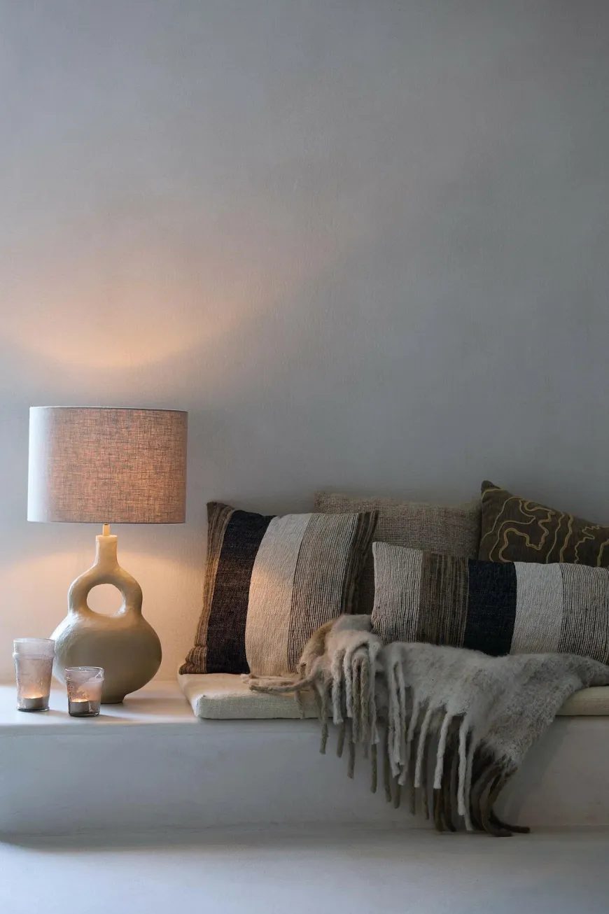 Light en Living Lampvoet 19x17x30 cm IMOLA zand