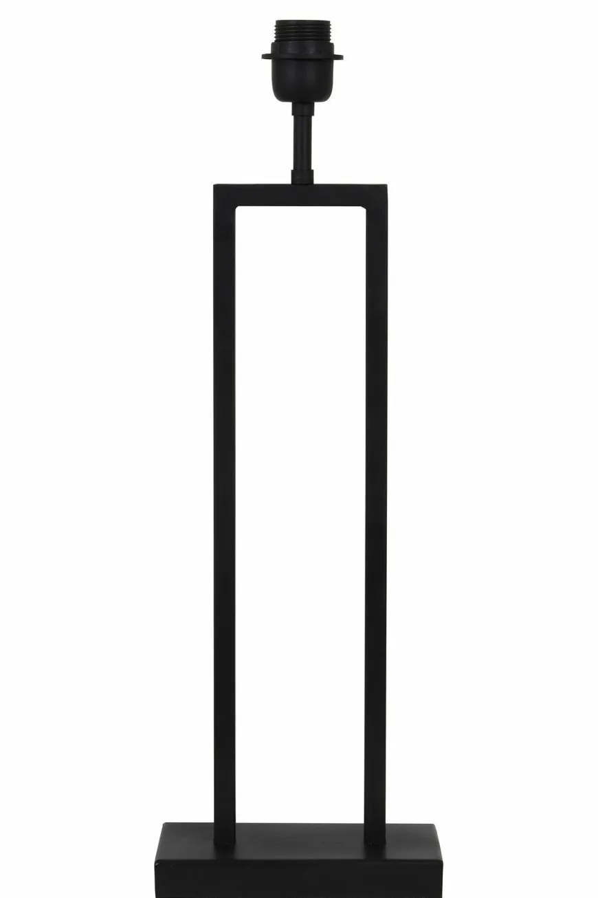 Light en Living Lampvoet 20x10x55 cm SHIVA mat zwart