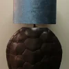 Light en Living Lampvoet TURTLE mat zwart 54,5 cm hoog