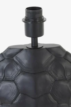 Light en Living Lampvoet TURTLE mat zwart 54,5 cm hoog