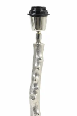Light en Living Lampvoet 16,5x14,5x45 cm GUBA nikkel