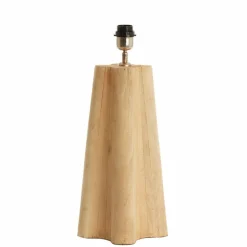 Light en Living Lampvoet 15x15x40 cm NAVELLI hout mat naturel