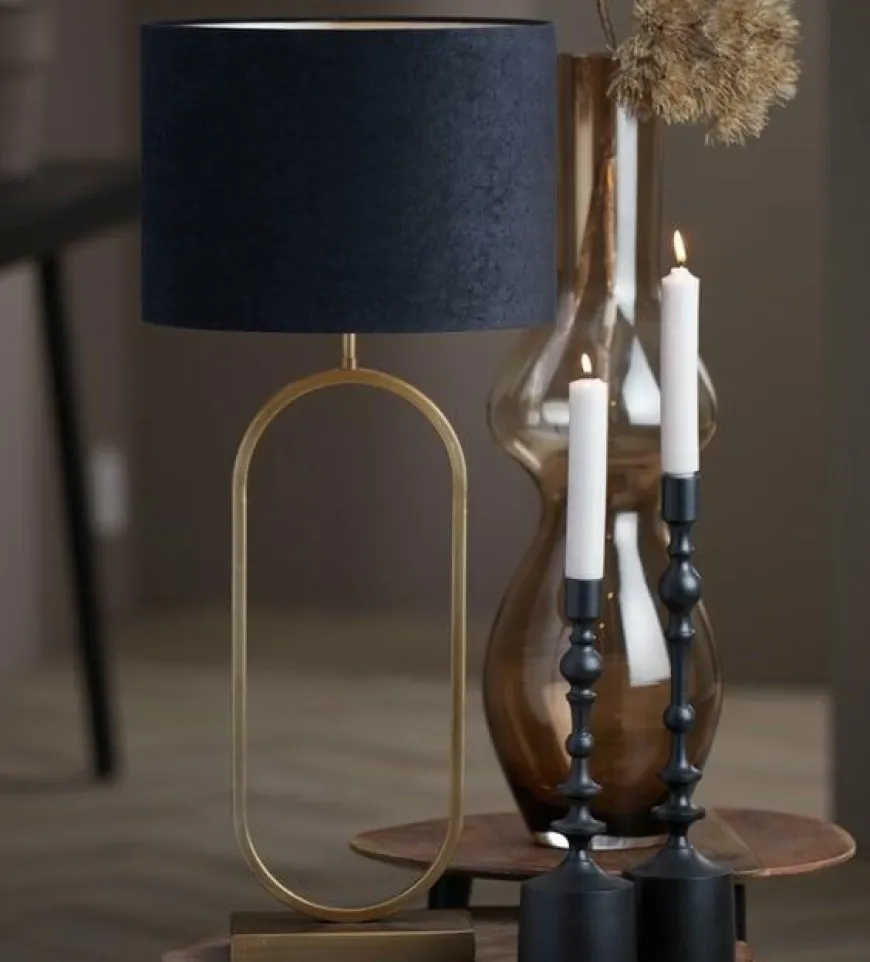 Light en Living Lampvoet JAMIRI licht goud - 2 maten