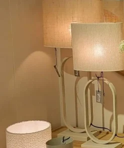Light en Living Lampvoet 20x13x55 cm JAMIRI crème
