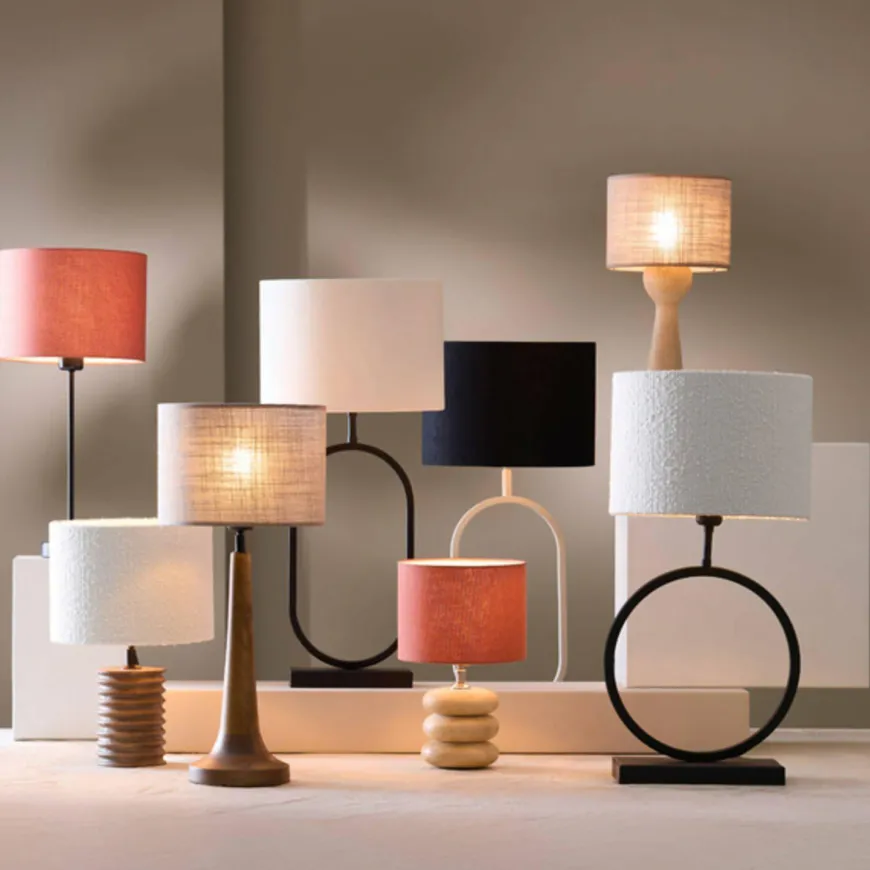 Light en Living Lampvoet 21x10x45 cm JAMIRI creme