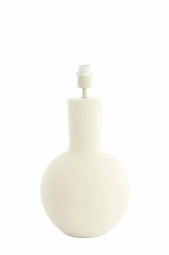 Light en Living Lampvoet Ø28,5x52 cm ULLOA keramiek mat creme