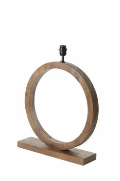 Light en Living Lampvoet 51x13x64 cm TINAR hout matbruin