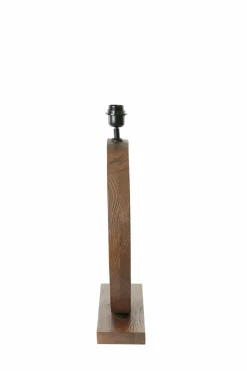 Light en Living Lampvoet 51x13x64 cm TINAR hout matbruin