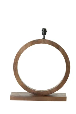 Light en Living Lampvoet 51x13x64 cm TINAR hout matbruin