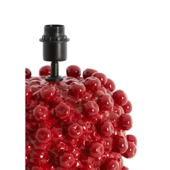 Light en Living Lampvoet Ø25,5x27 cm BERRIES keramiek rood