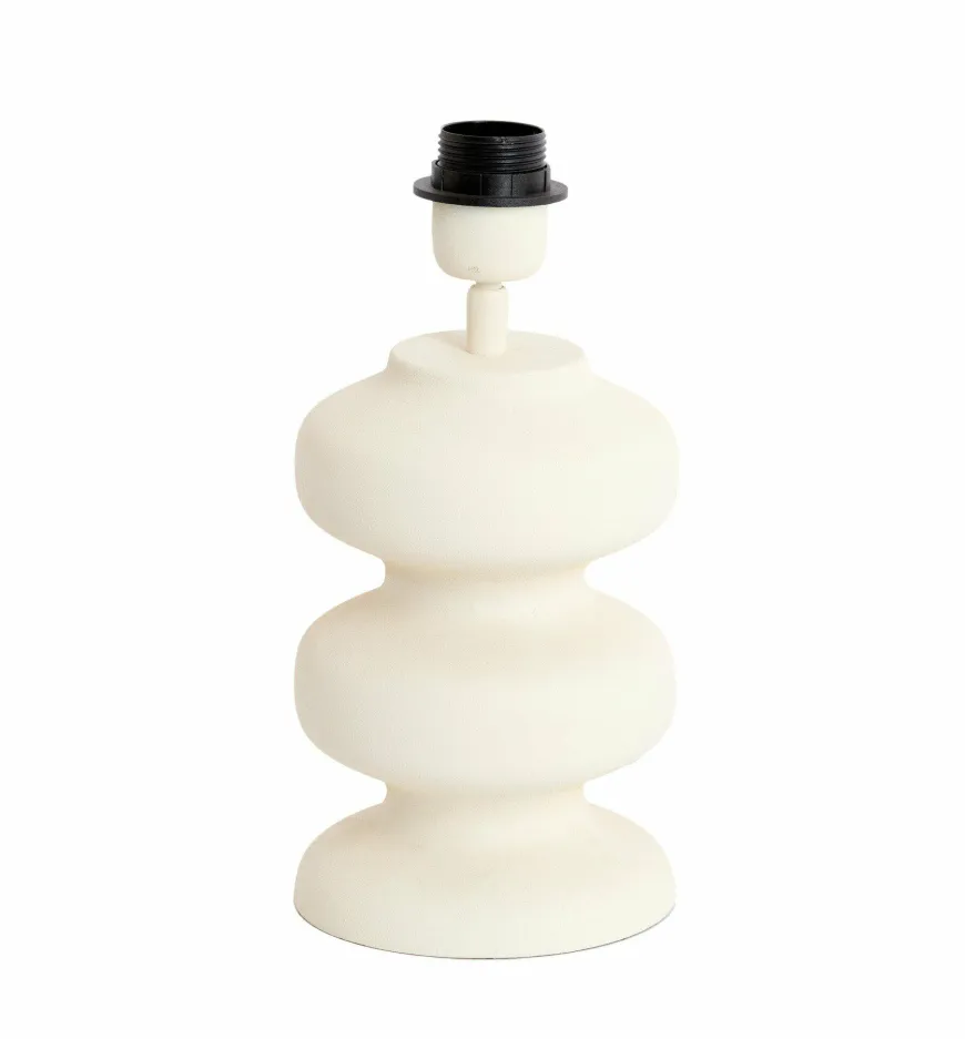 Light en Living Lampvoet Ø15x24 cm SOROCA mat crème