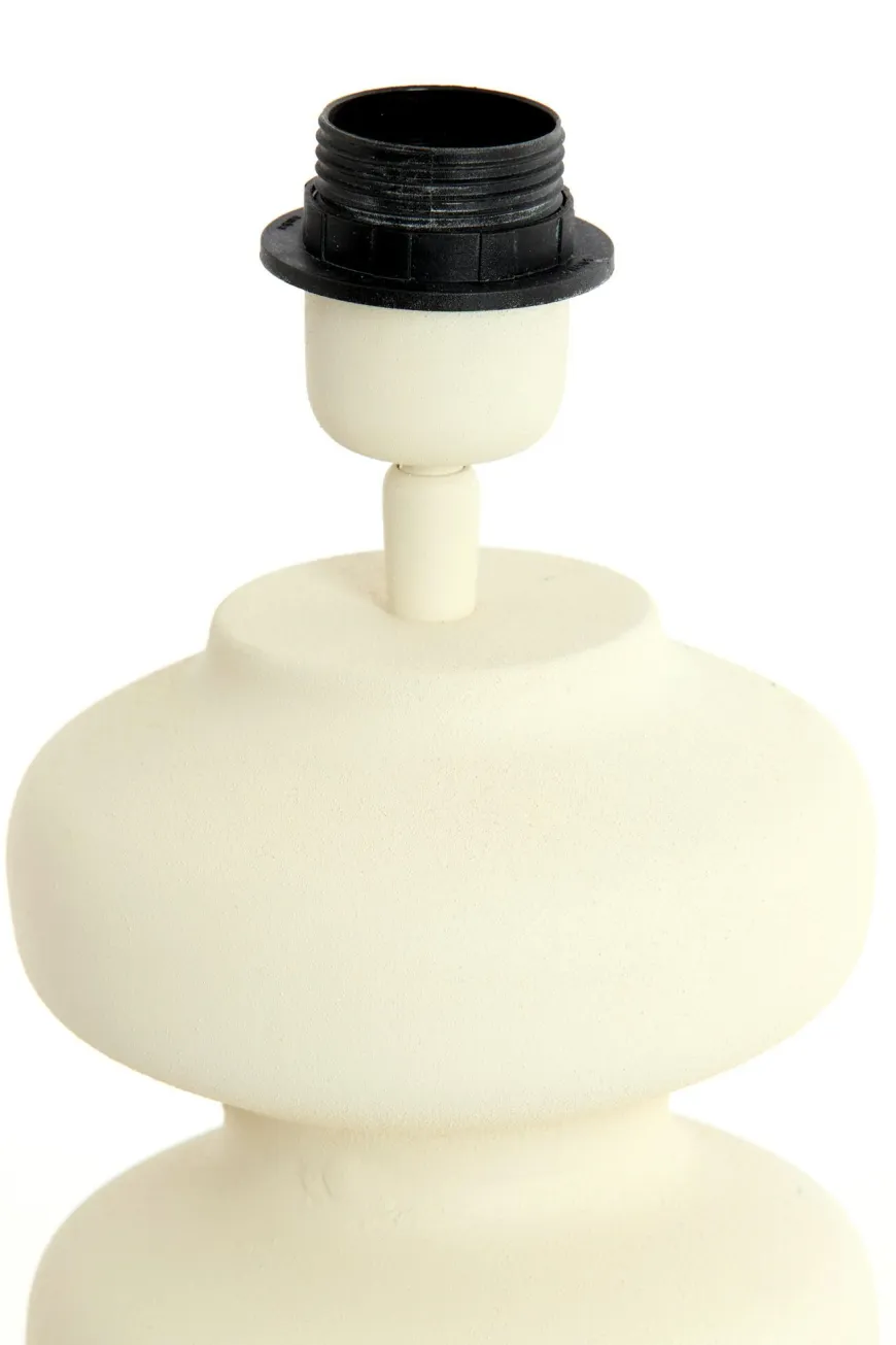 Light en Living Lampvoet Ø15x24 cm SOROCA mat crème