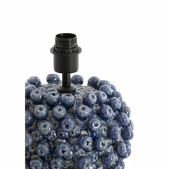 Light en Living Lampvoet Ø31,5x35 cm BERRIES keramiek donker blauw