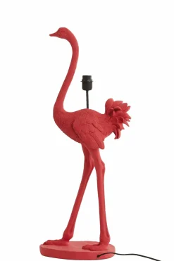 Light en Living Lampvoet 38,5x27x95 cm OSTRICH roze