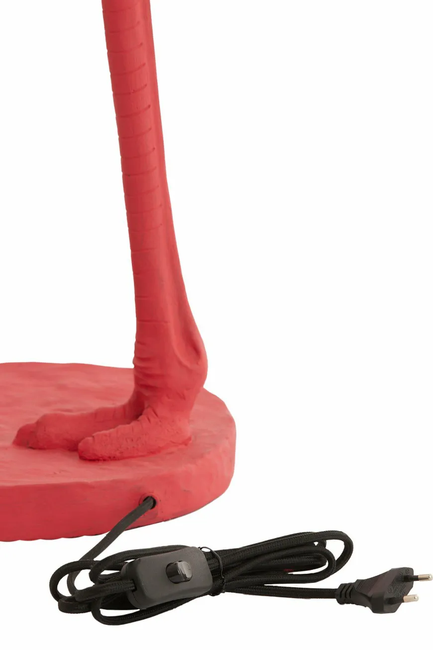 Light en Living Lampvoet 38,5x27x95 cm OSTRICH roze