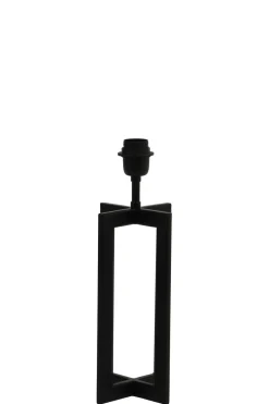 Light en Living Lampvoet 15x15x35 cm MACE mat zwart