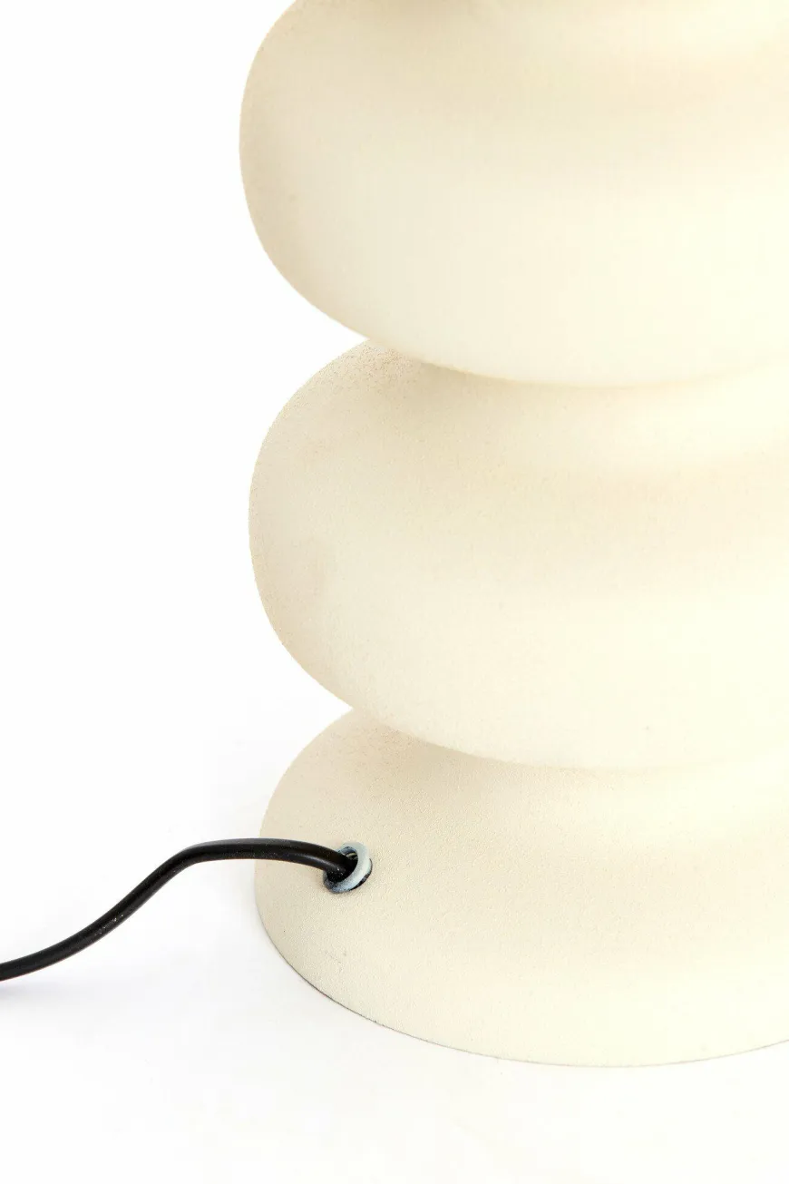 Light en Living Lampvoet Ø15x42 cm SOROCA mat crème