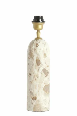 Light en Living Lampvoet Ø9x28 cm MALIKI marmer zand