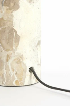 Light en Living Lampvoet Ø9x28 cm MALIKI marmer zand