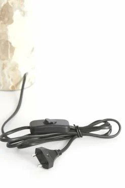 Light en Living Lampvoet Ø9x28 cm MALIKI marmer zand