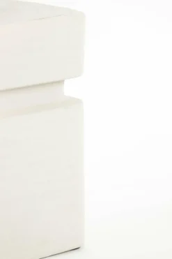 Light en Living Lampvoet 16x16x32 cm AMTA keramiek crème