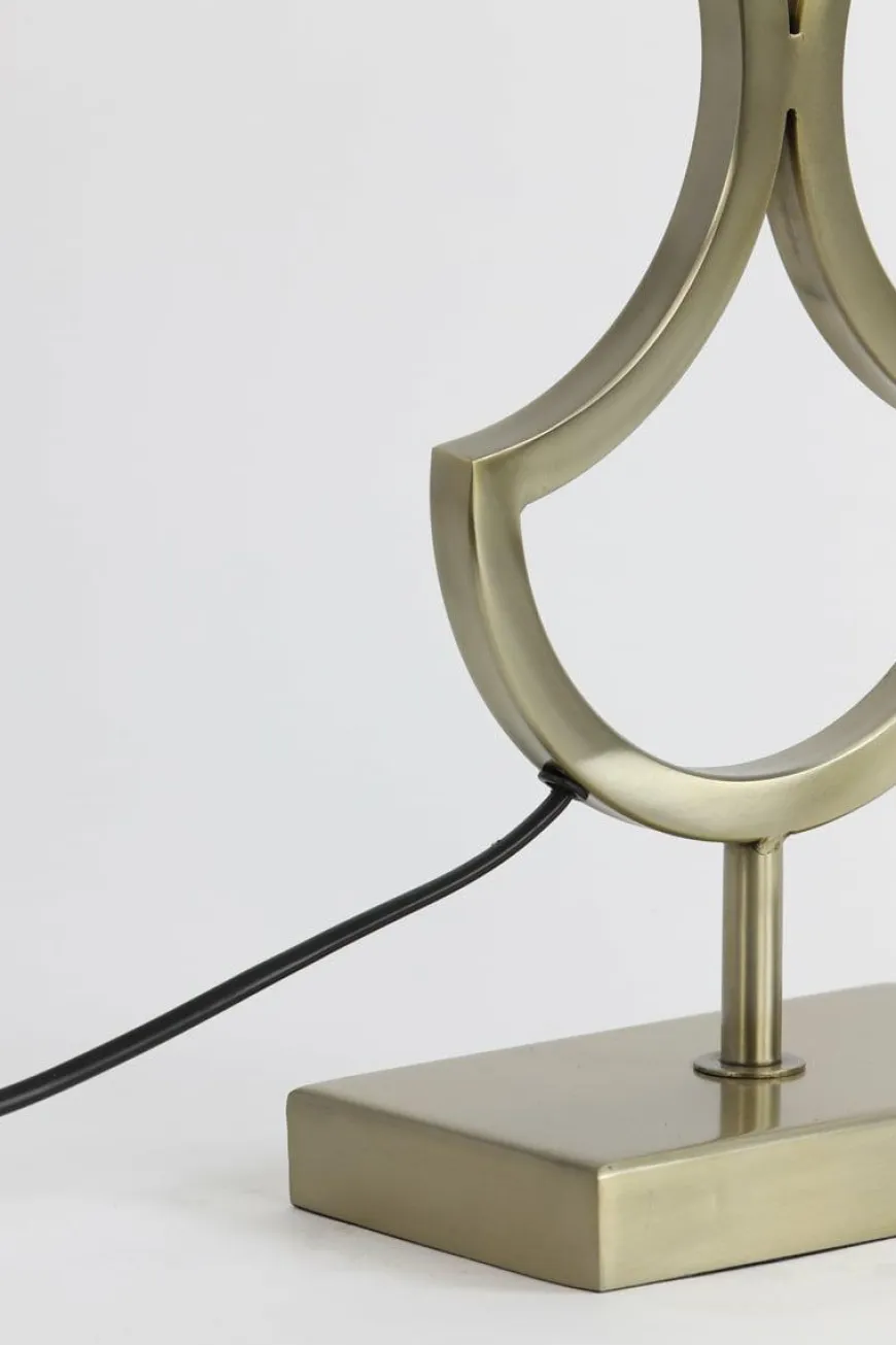 Light en Living Lampvoet RIAVA licht goud