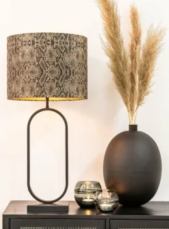 Light en Living Lampvoet 21x10x45 cm JAMIRI mat zwart