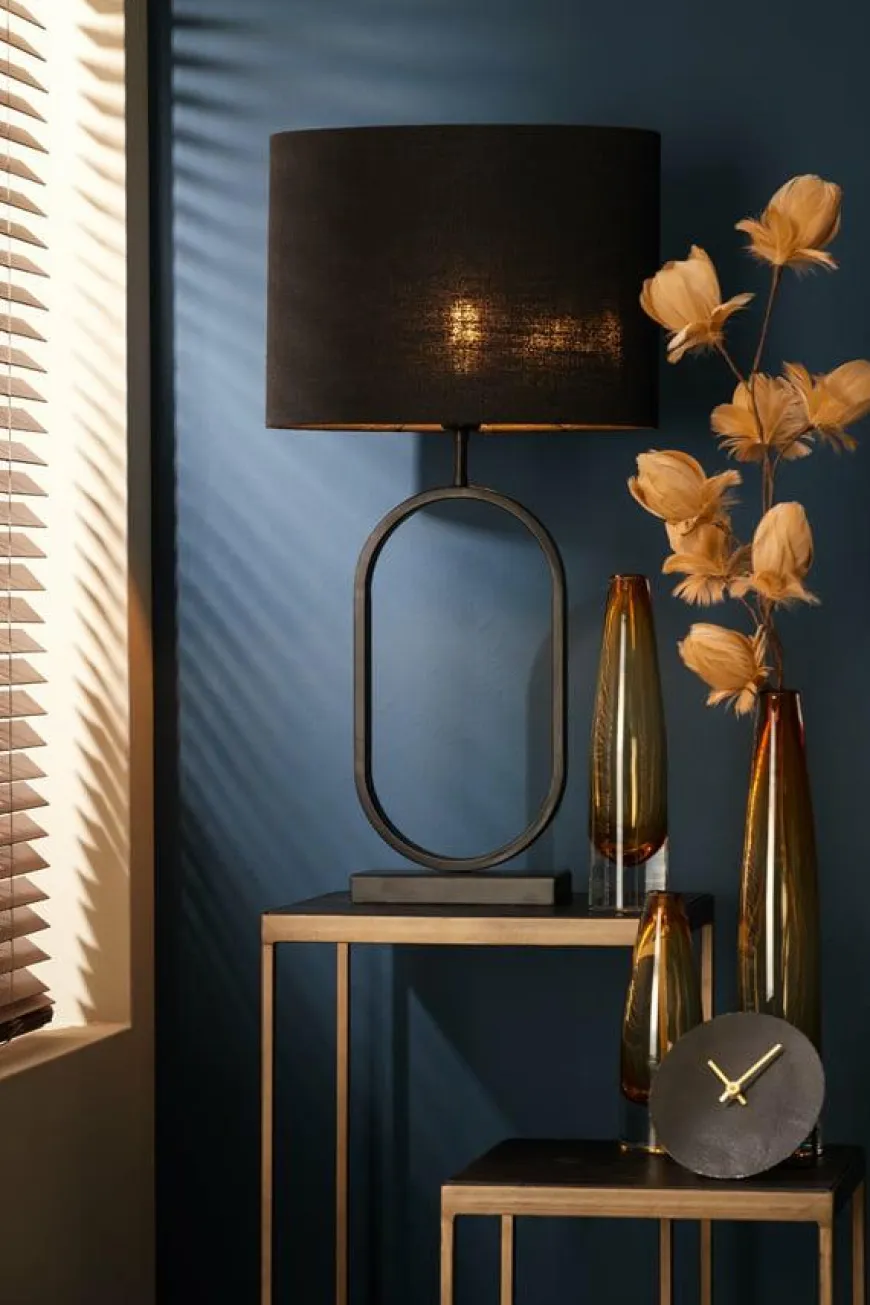 Light en Living Lampvoet 21x10x45 cm JAMIRI mat zwart