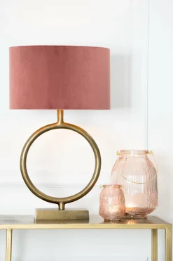 Light en Living Lampvoet LIVU ruw antiek brons - Diverse afmetingen