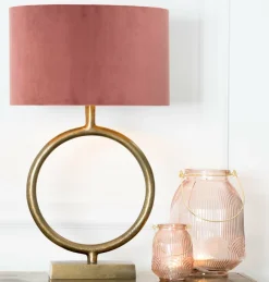 Light en Living Lampvoet LIVU ruw antiek brons - Diverse afmetingen