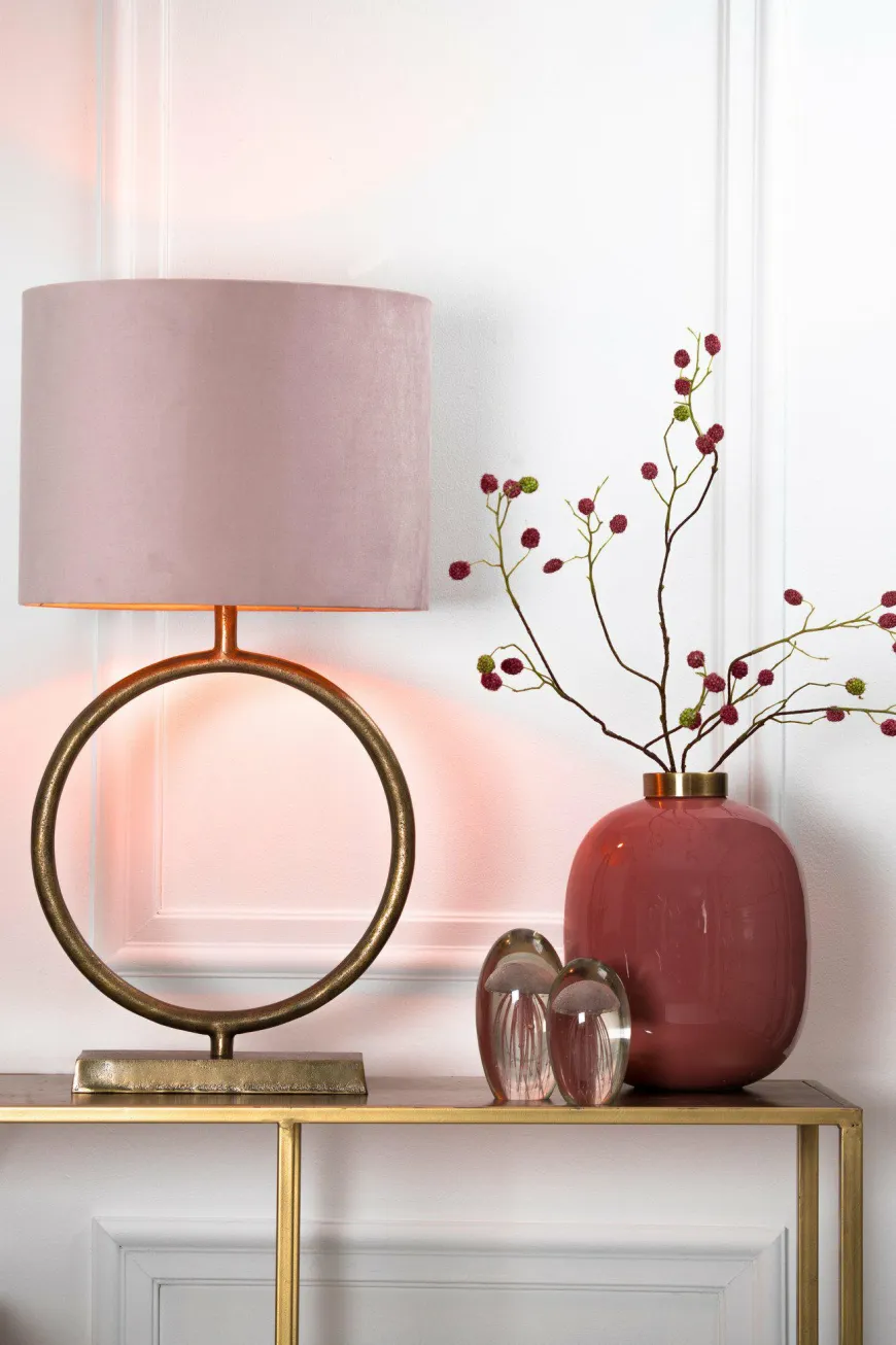 Light en Living Lampvoet LIVU ruw antiek brons - Diverse afmetingen