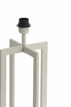 Light en Living Lampvoet 21x21x46 cm MACE crème