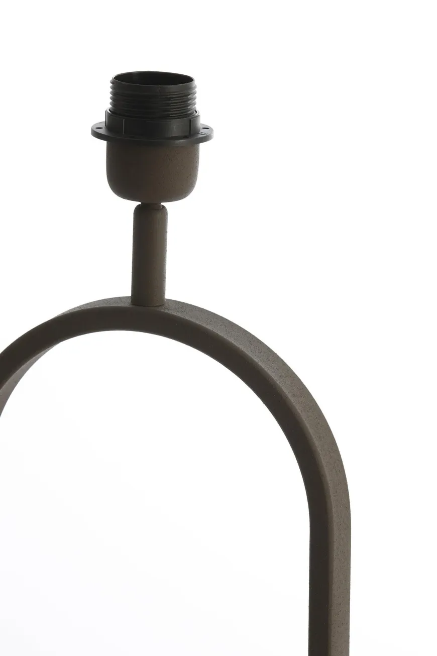 Light en Living Lampvoet 20x13x55 cm JAMIRI bruin