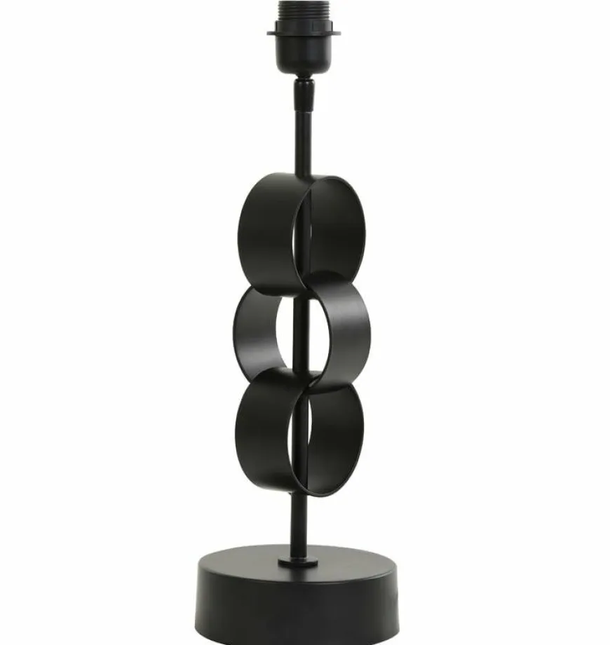 Light en Living Lampvoet Ø15x42 cm CIRCULUM mat zwart
