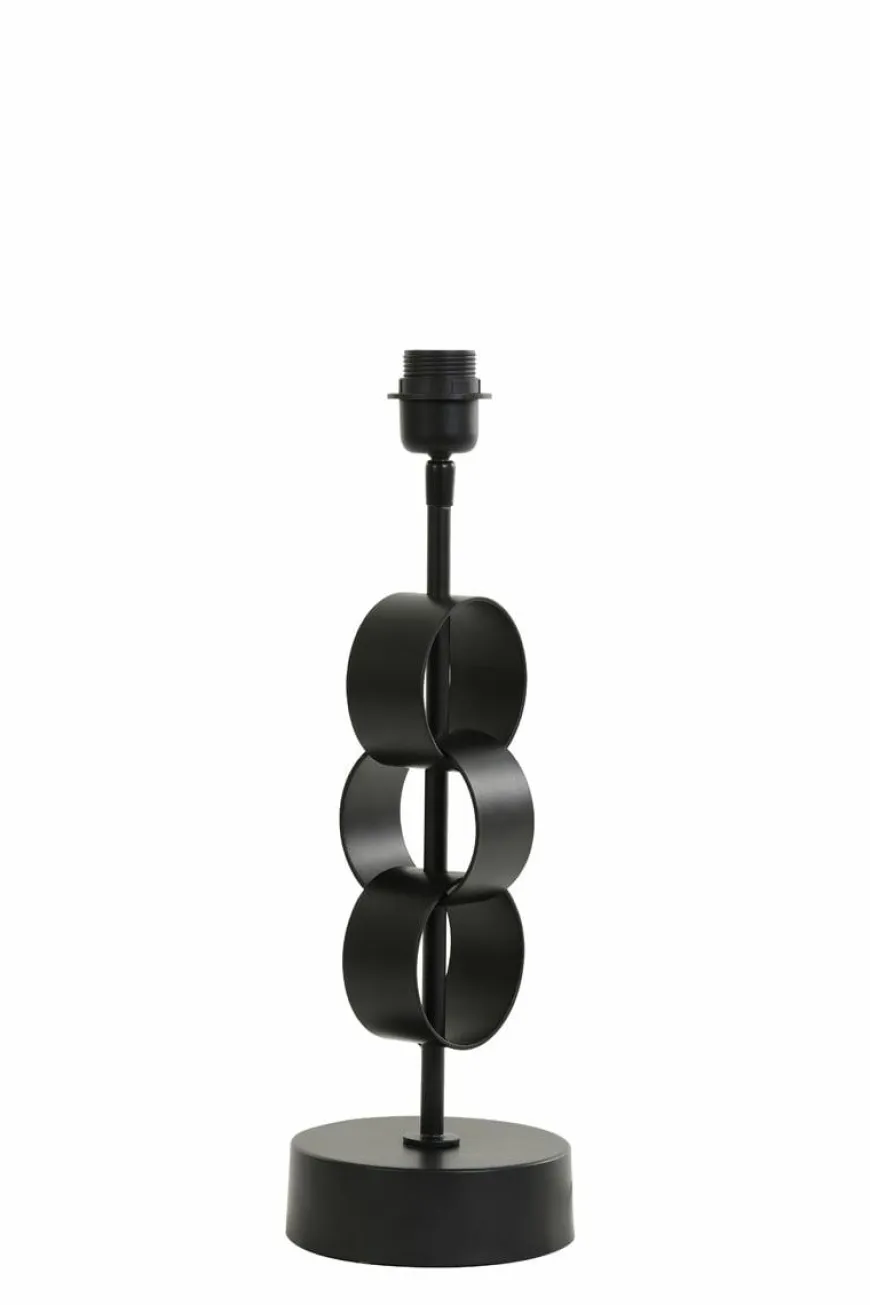 Light en Living Lampvoet Ø15x42 cm CIRCULUM mat zwart