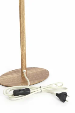 Light en Living Lampvoet CERINI 20x13x46 cm – Houtprint Naturel | Light & Living