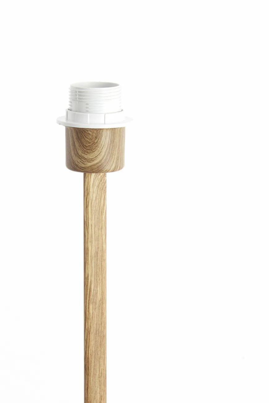 Light en Living Lampvoet CERINI 20x13x46 cm – Houtprint Naturel | Light & Living