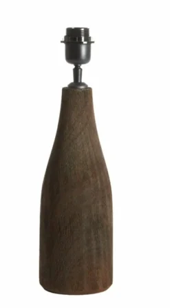 Light en Living Lampvoet Ø13x32 cm TRAPINO hout mat donker bruin